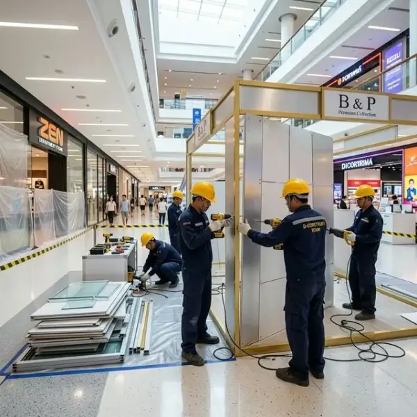 รื้อถอนในห้างสรรพสินค้า — ผลงาน 1