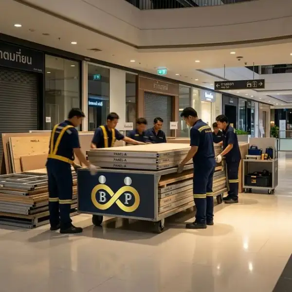 รื้อถอนในห้างสรรพสินค้า — ผลงาน 2