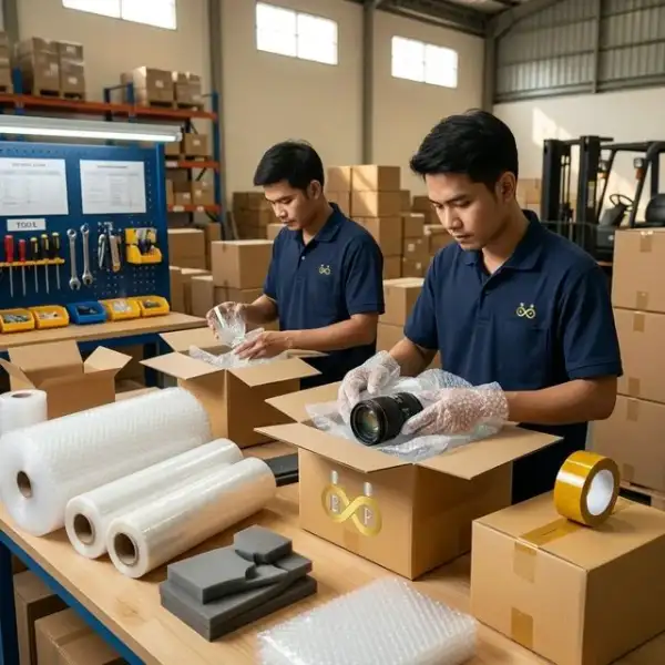 บริการแพ็คของ — ผลงาน 1